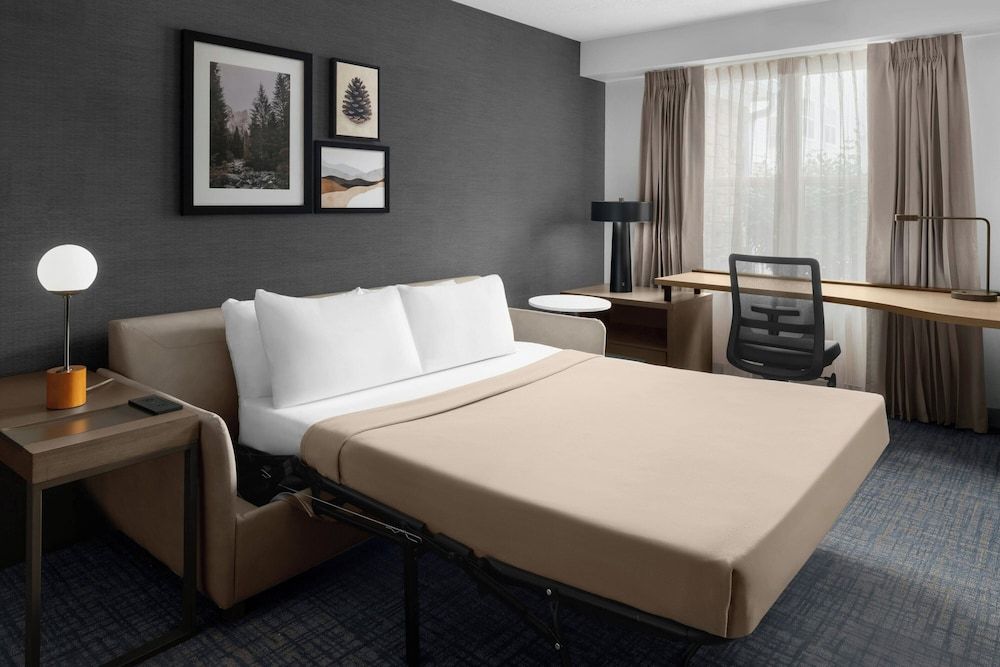 Studio, 1 King Bed with Sofa bed (Mobility/Hearing Accessible, Tub)