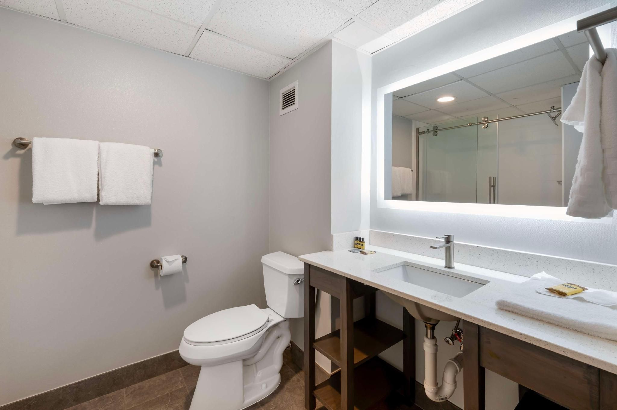 Best Western Plus Alexandria / Fort Belvoir 1 King Bed, Nonsmoking, Kitchen, Easy Chair, Walk-in Shower 2