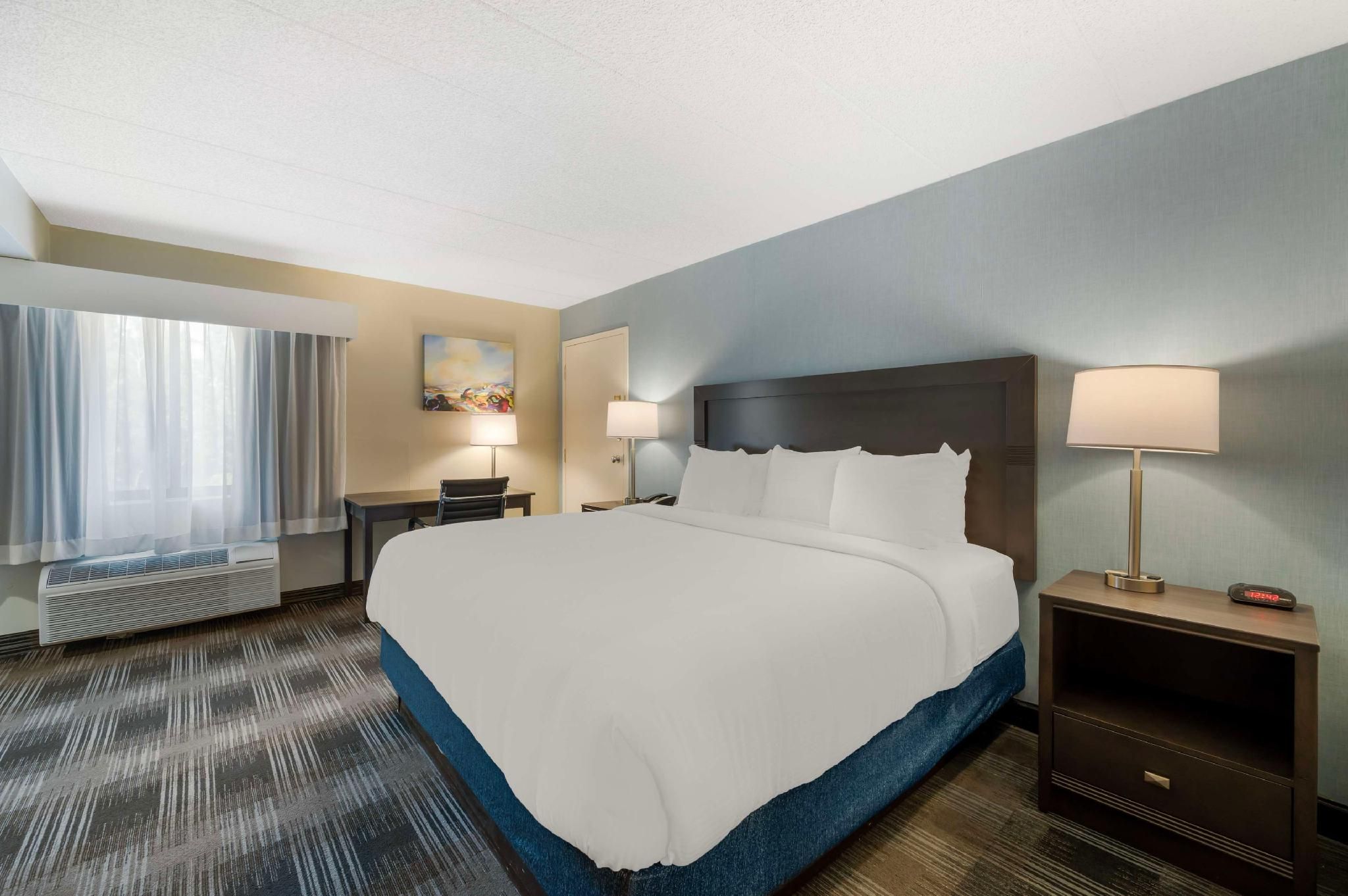 Best Western Plus Alexandria / Fort Belvoir 1 King Bed, Nonsmoking, Kitchen, Easy Chair, Walk-in Shower