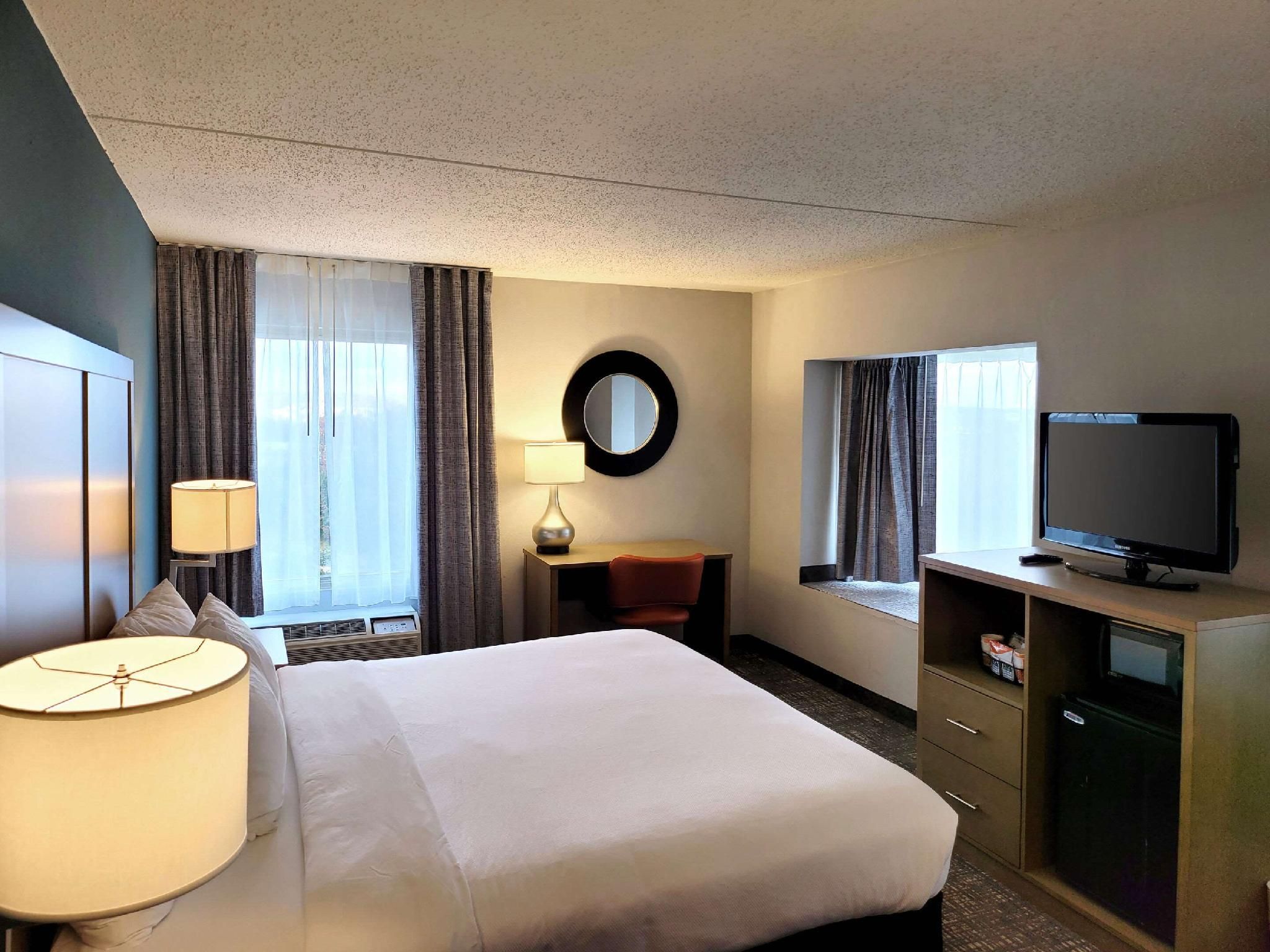 1 King Bed, Efficiency Non-Smoking Upgrade