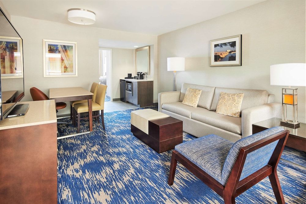 Suite, 1 King Bed with Sofa bed, Accessible, Bathtub