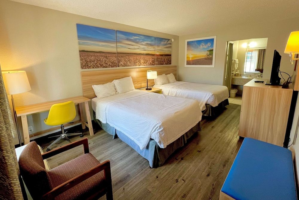 Double Room, 2 Double Beds