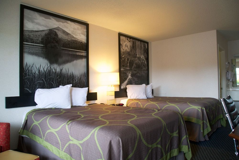 Double Room, 2 Double Beds, Smoking