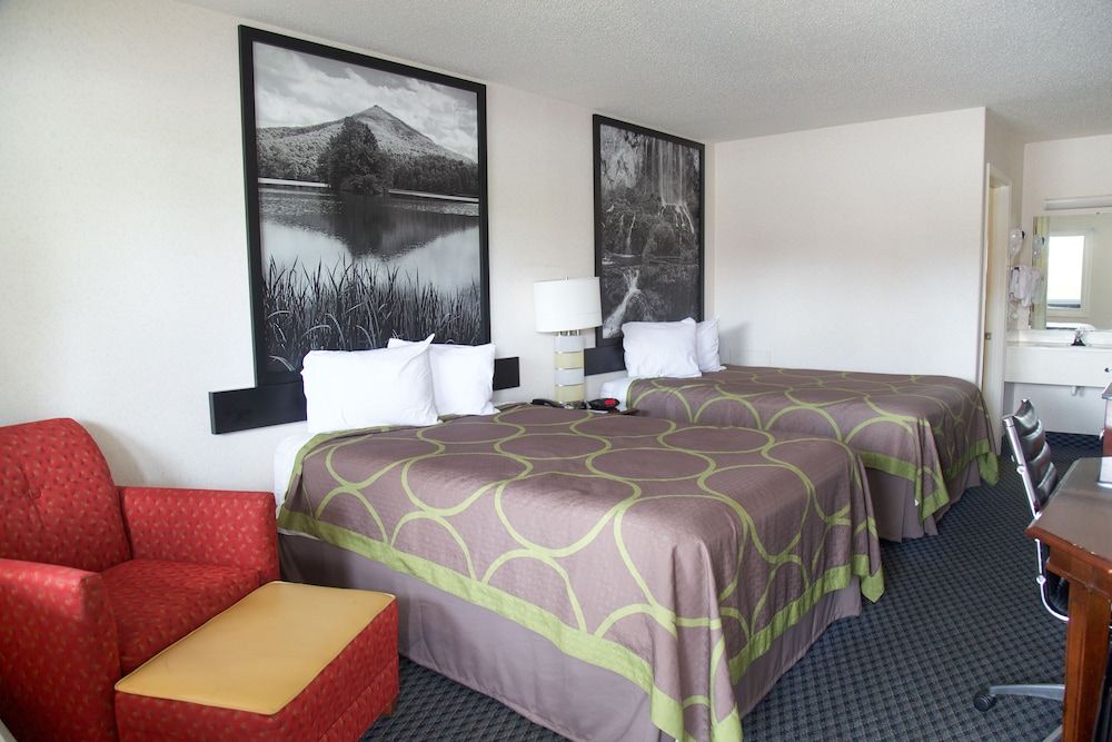 Double Room, 2 Double Beds, Smoking