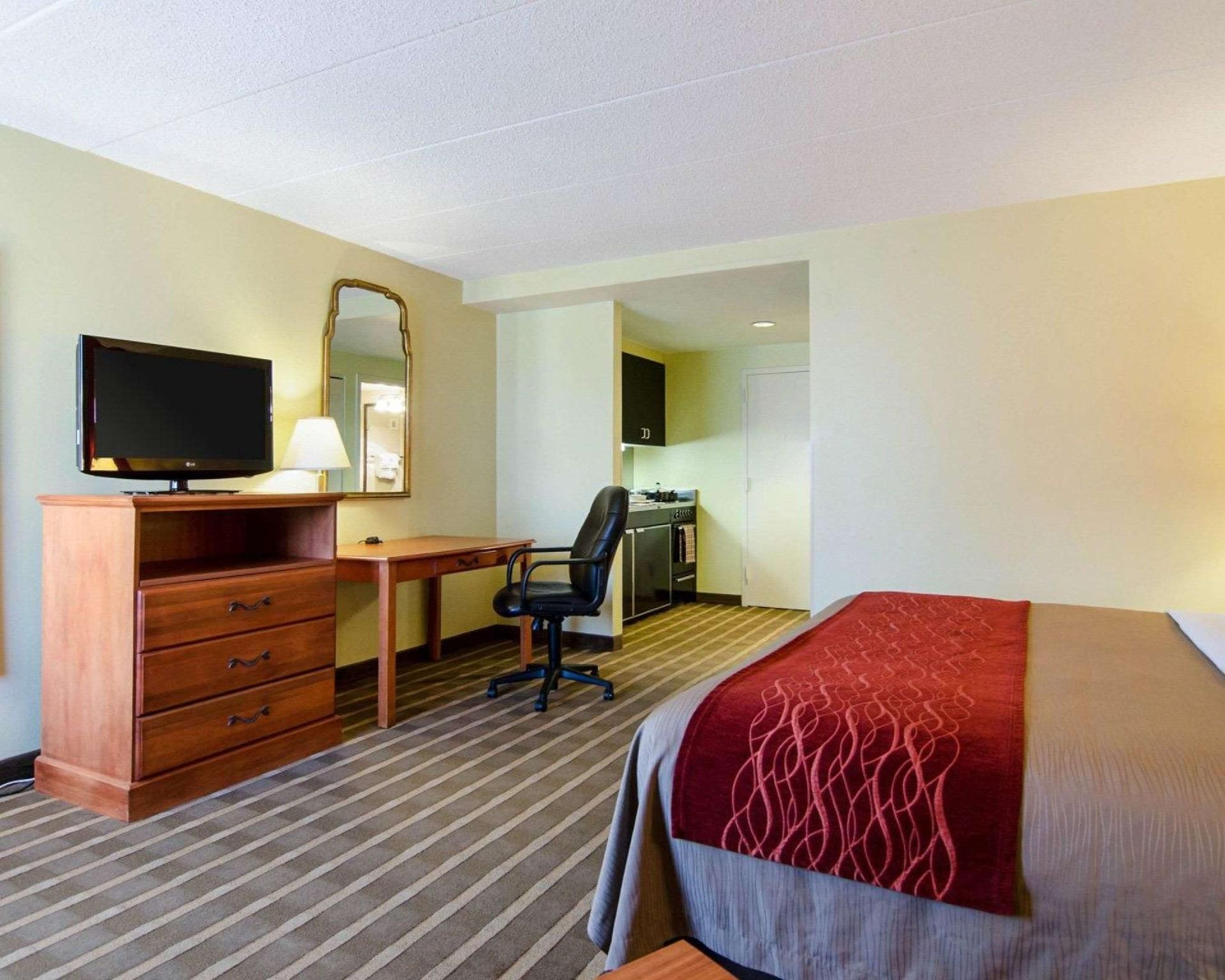 1 King Bed, Efficiency, Nonsmoking, Accessible