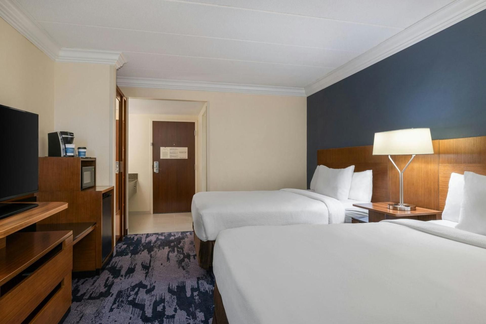 Double Room with Two Double Beds - Hearing Accessible