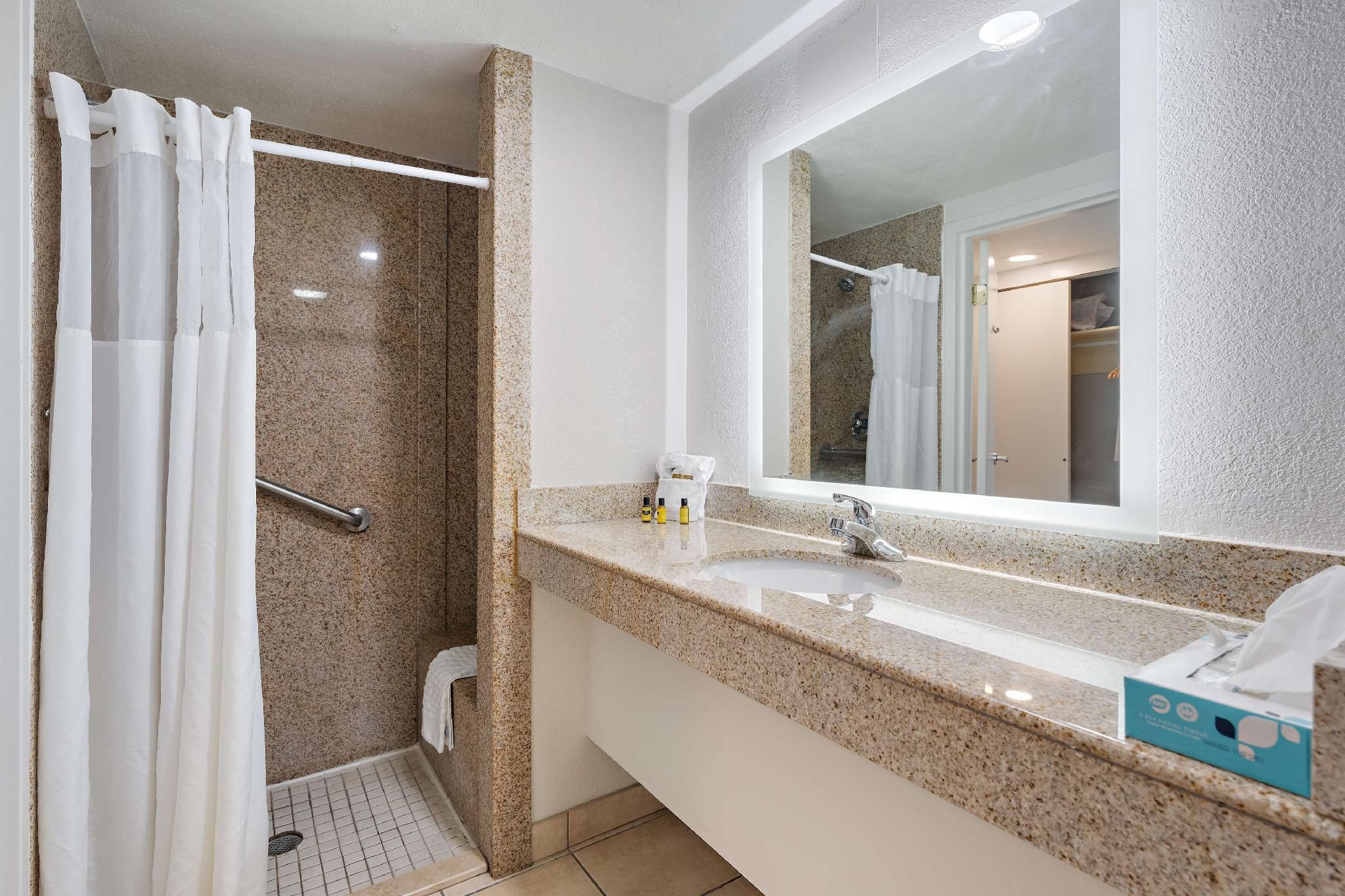 Accessibility - 1 Queen, Walk-in Shower, Pet Friendly Room, Sofabed, Ocean Front, Nonsmoking