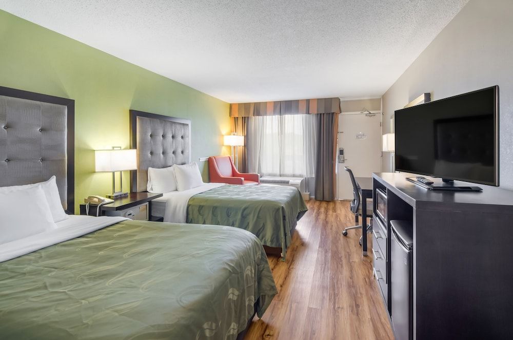 Double Room, 2 Double Beds, Smoking