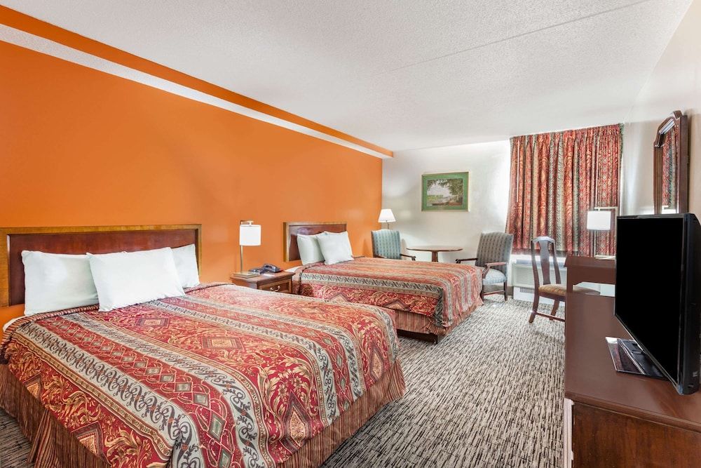 Double Room, 2 Double Beds, Smoking
