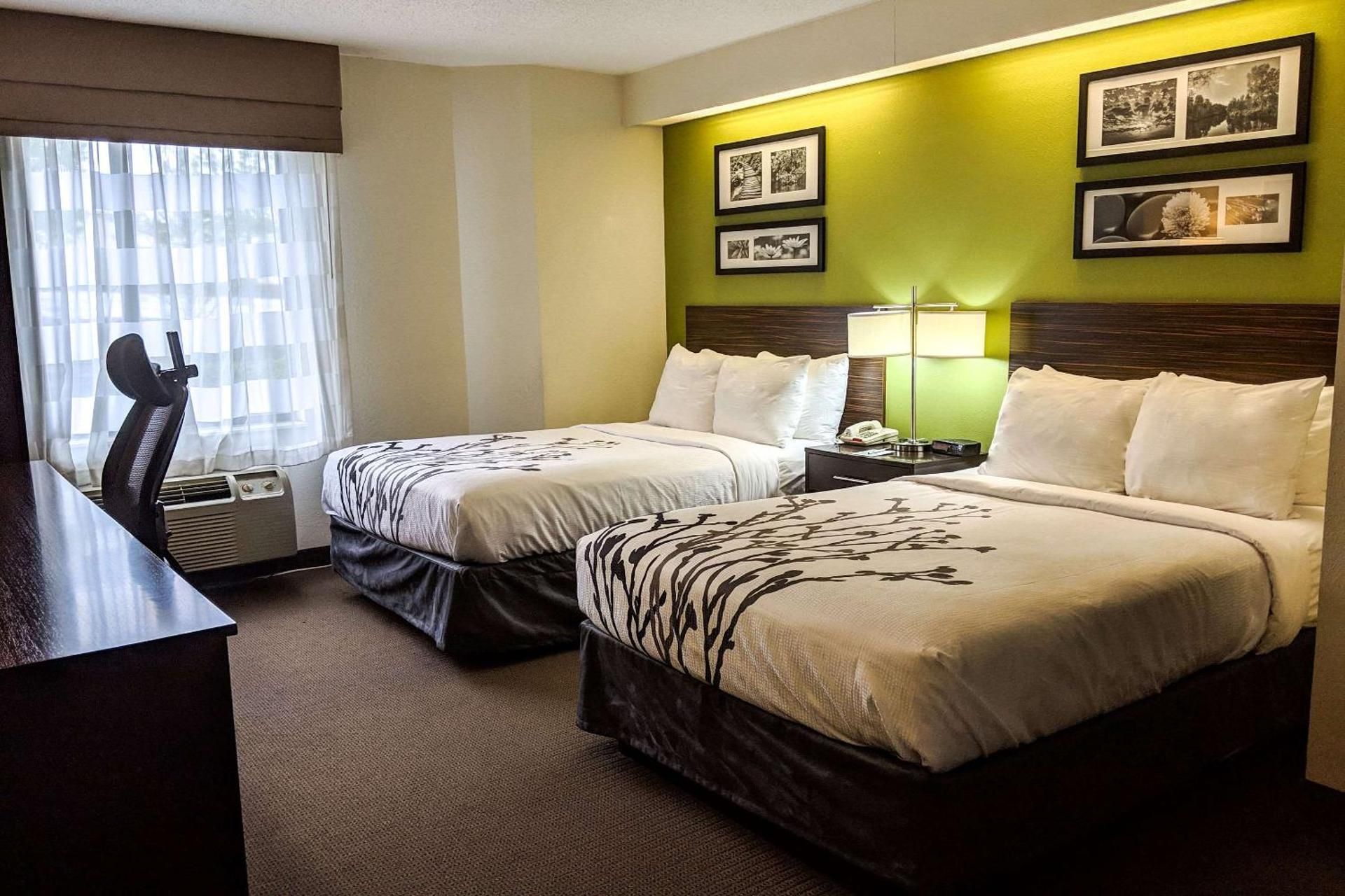 2 Double Beds, Nonsmoking, Accessible