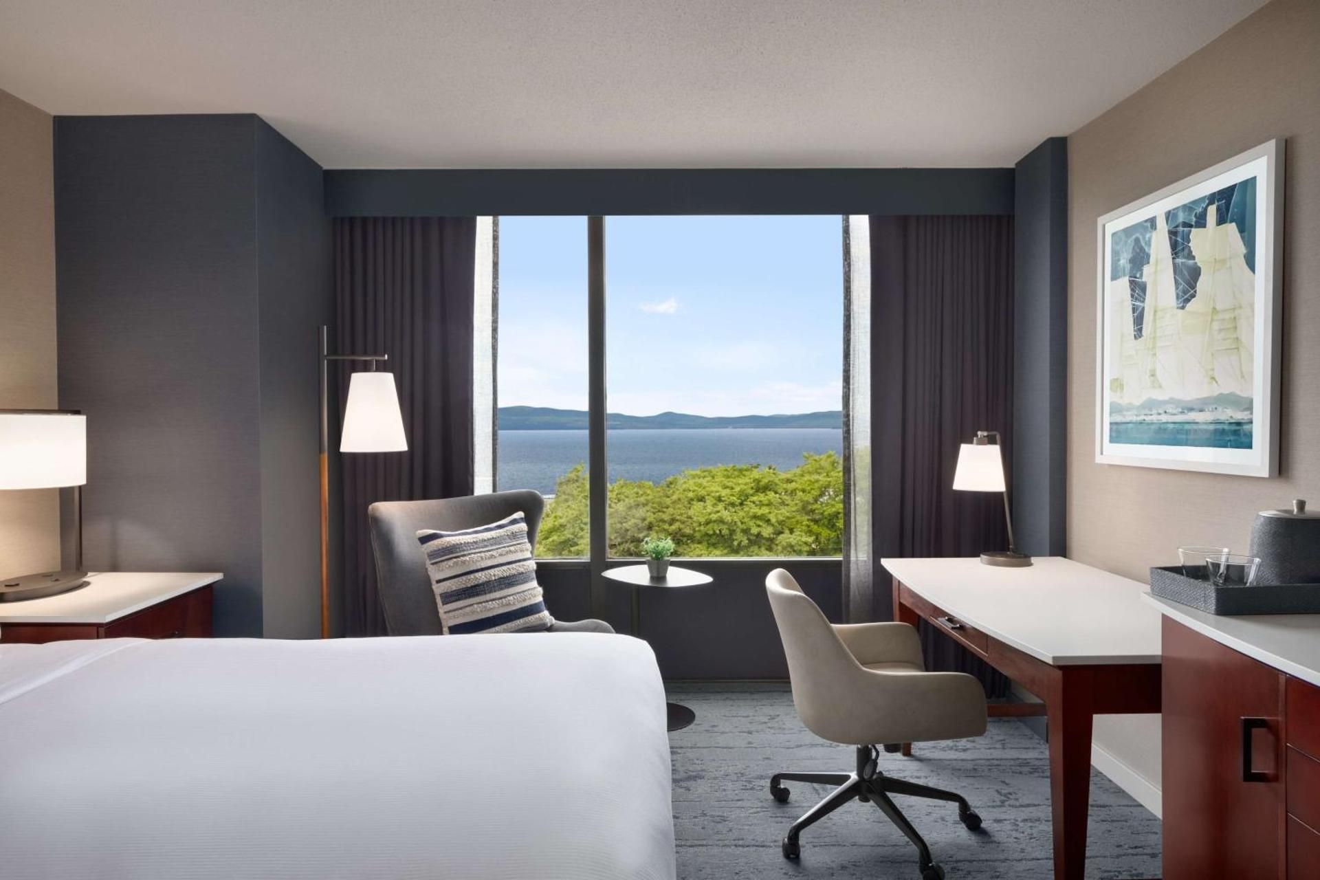King Room with Partial Lake View
