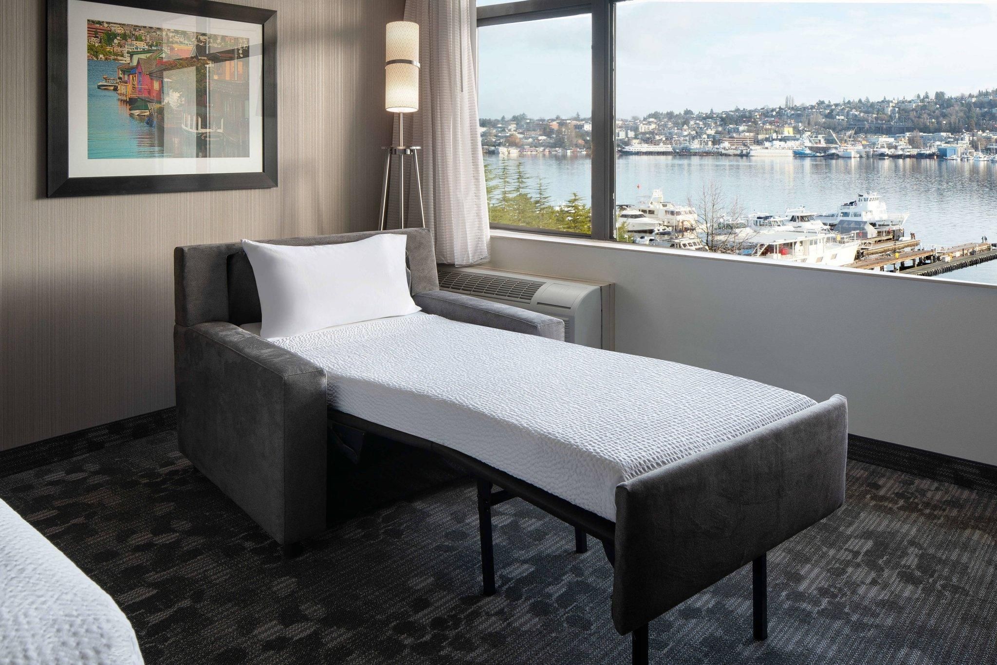 1 Bedroom Suite, 1 King, Sofa bed, Lake view