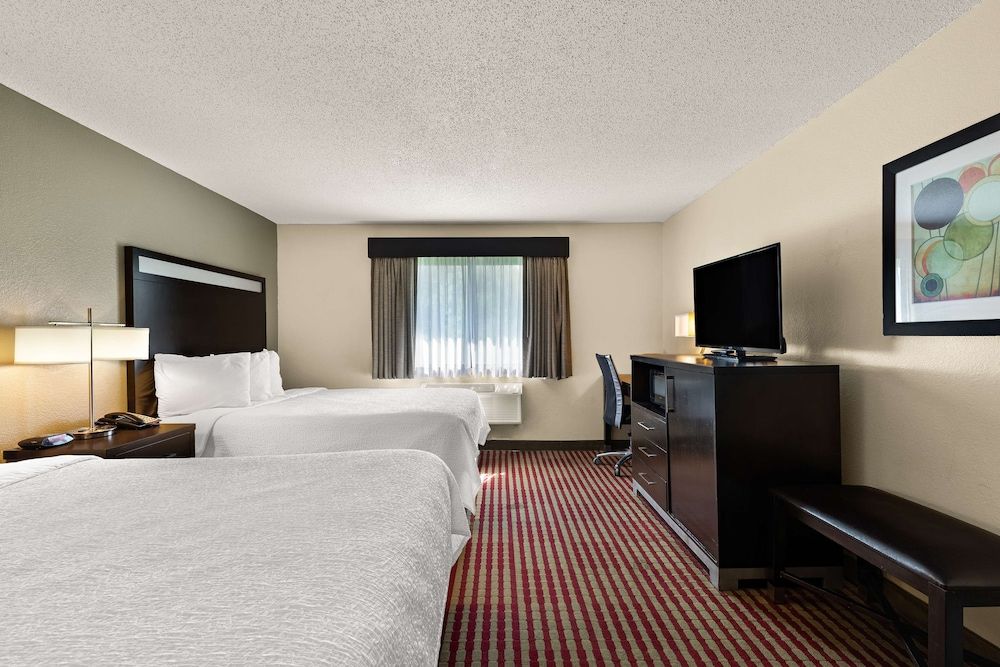 Standard Room, 2 Queen Beds, Non Smoking, Refrigerator & Microwave