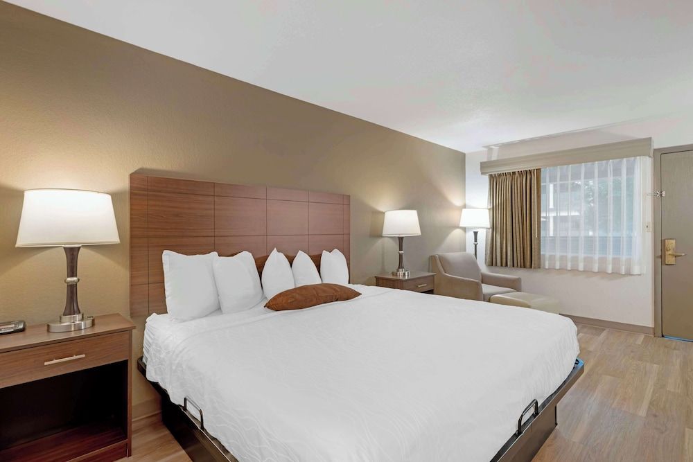 Standard Room, 1 King Bed, Non Smoking, Refrigerator & Microwave (1st Floor)