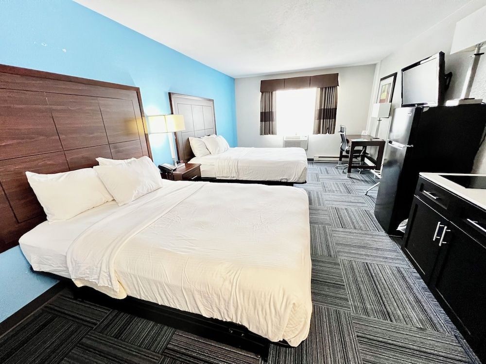 Room, 2 Double Beds, Non Smoking, Kitchen
