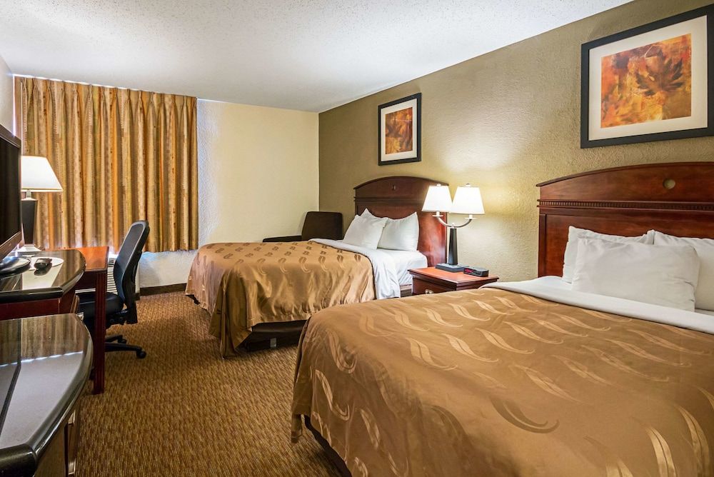 Room, 2 Double Beds, Accessible, Smoking