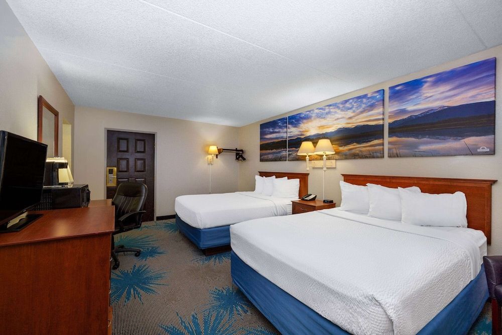 Standard Room, 2 Queen Beds, Refrigerator & Microwave