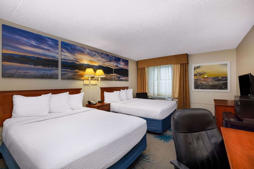 Standard Room, 2 Queen Beds, Refrigerator & Microwave