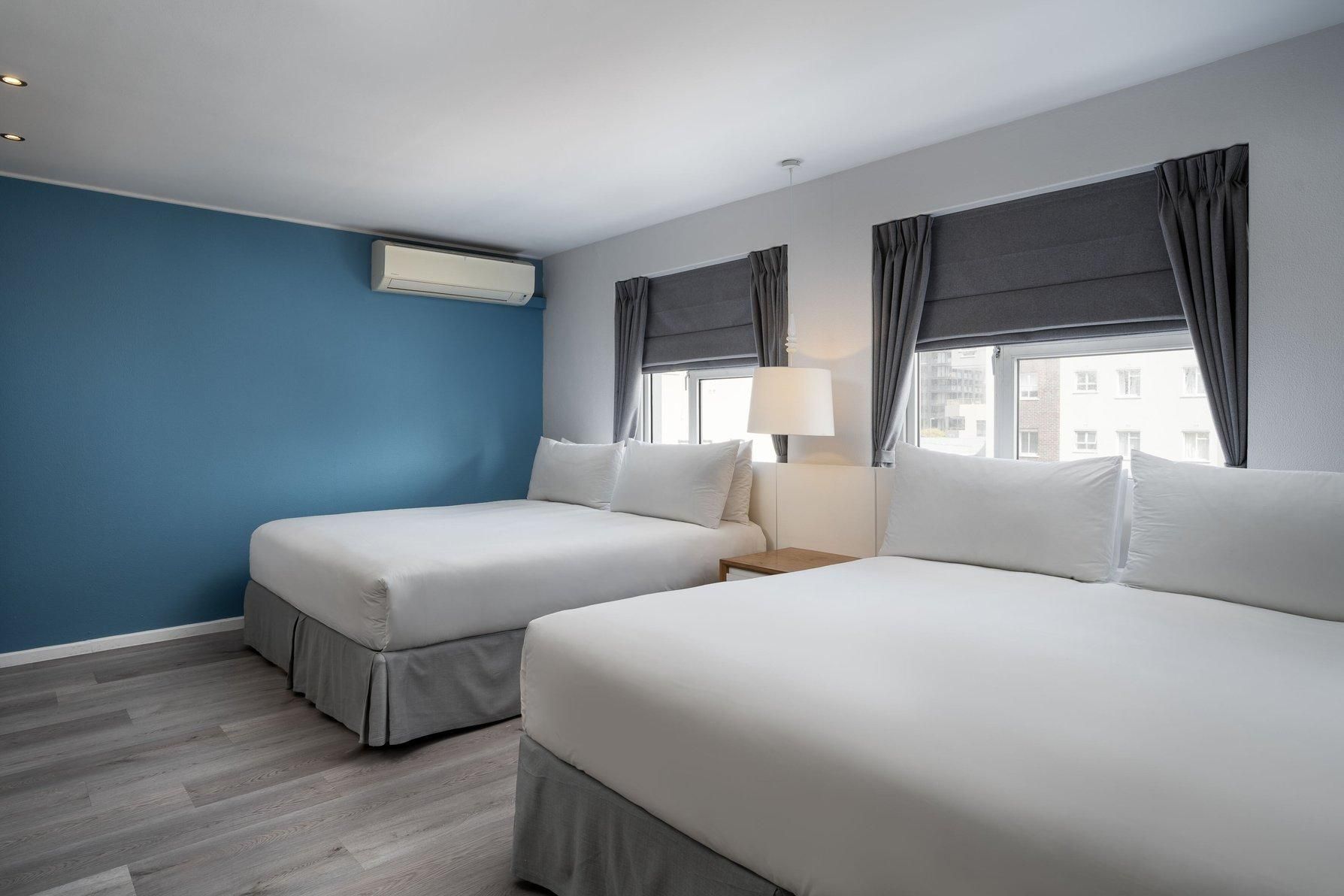 Larger Guest room, 4 Twin