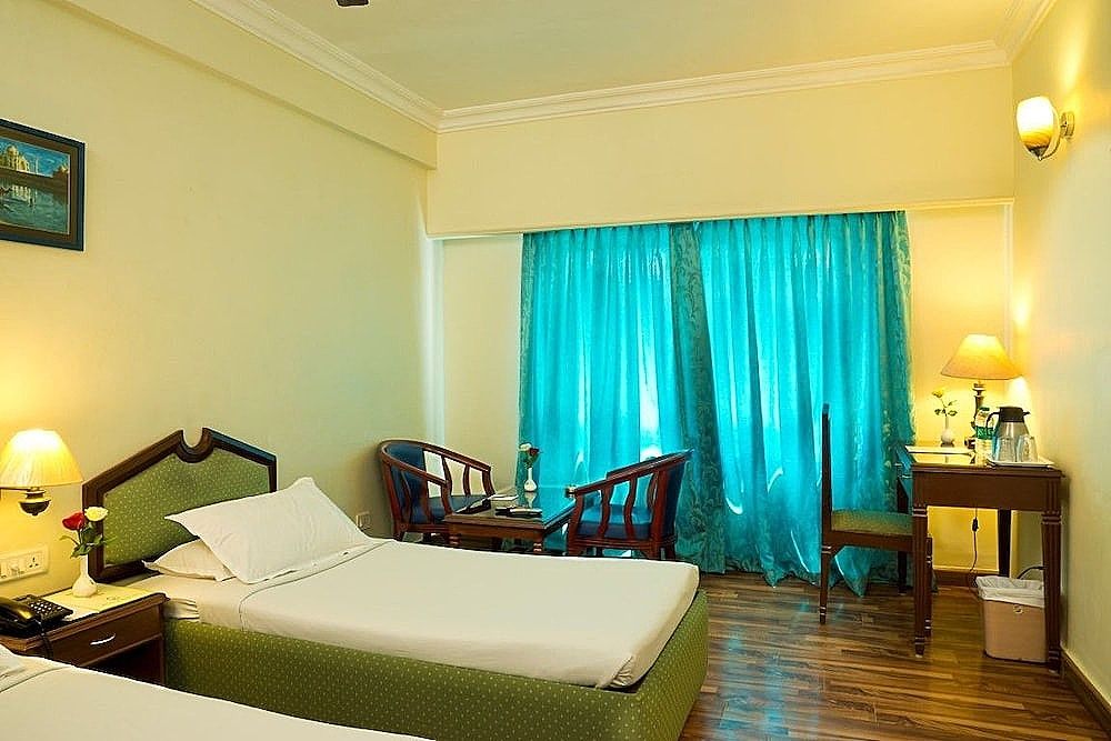 Business Double Room Single Use, Smoking, City View