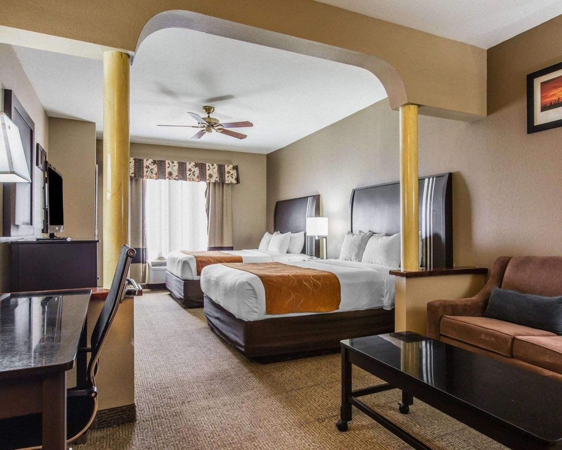 2 Queen Beds Suite Non-Smoking Accessible