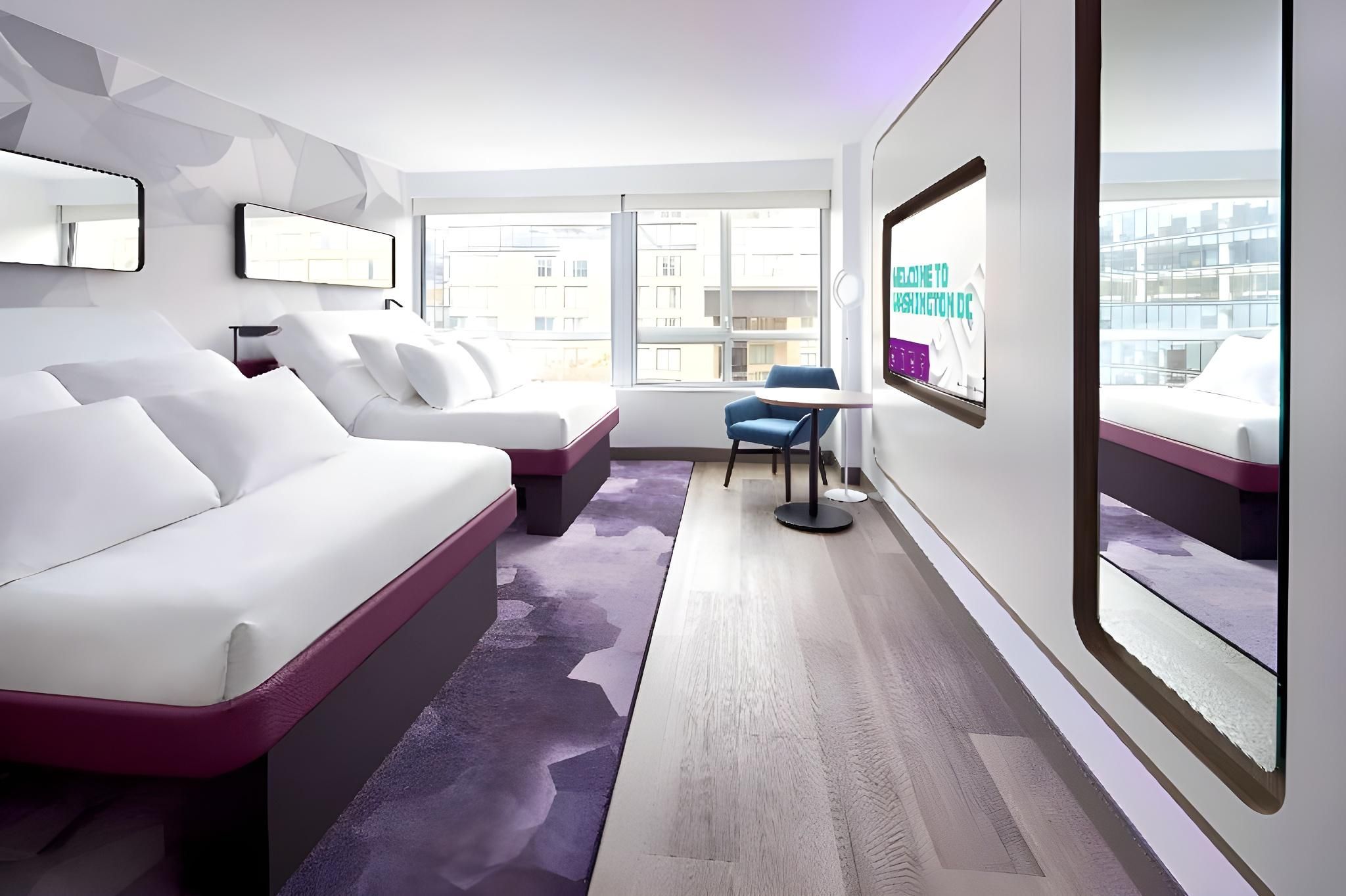 First Class Room with 2 Queen Beds