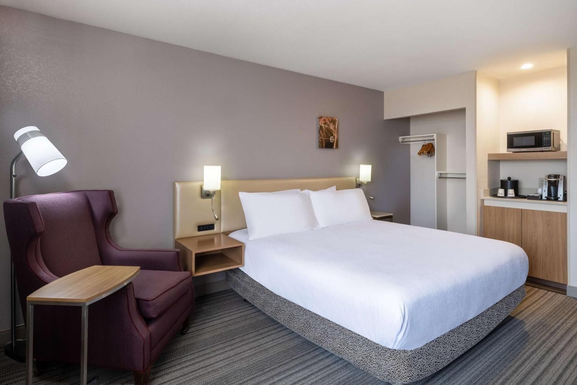 1 King Bed w/Accessible Bathtub