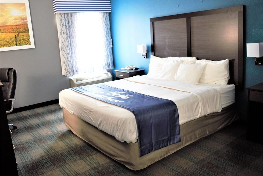 Room, 1 King Bed, Refrigerator & Microwave