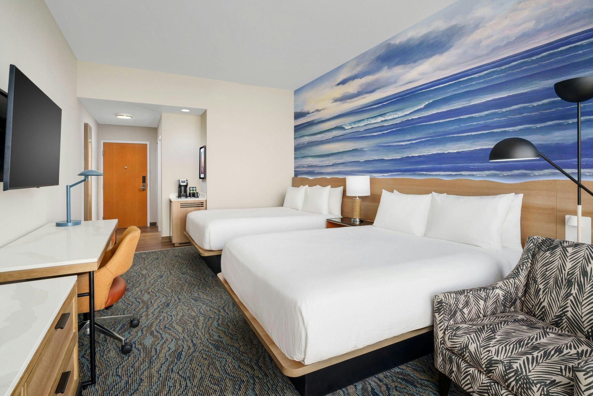 Harbor View, Guest Room, 2 Queen, High Floor