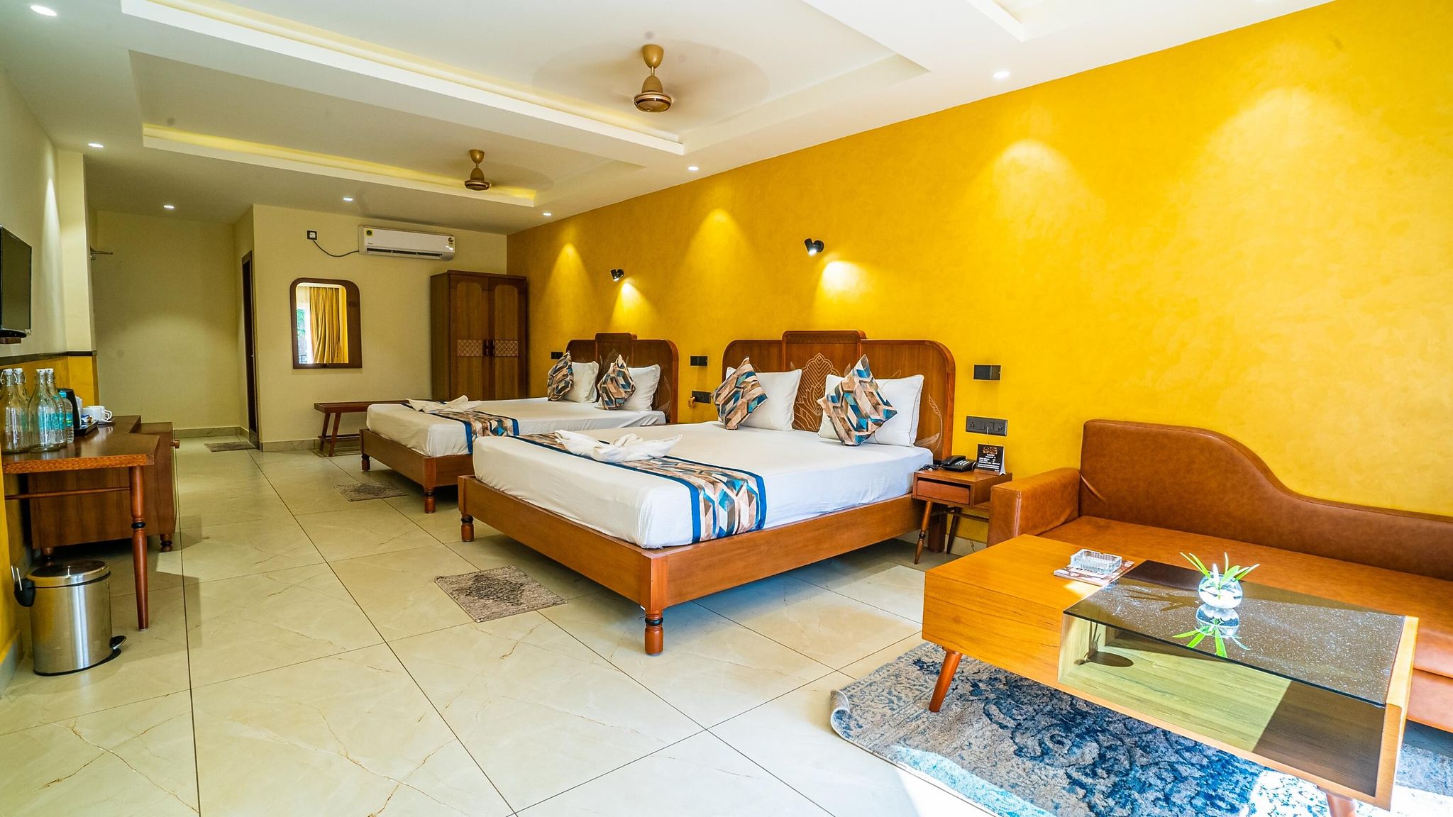 AC Deluxe Four Bedded Room