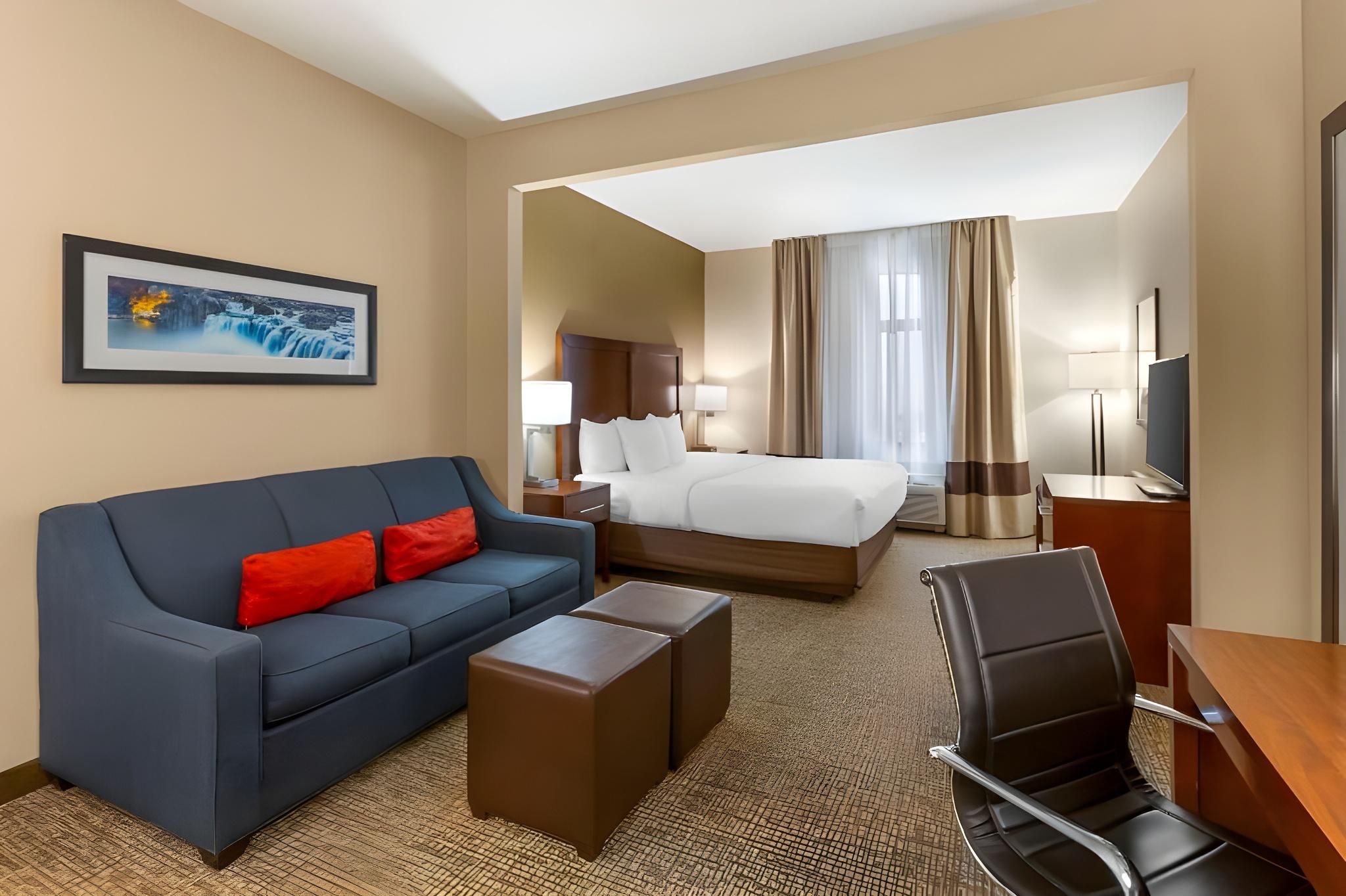 1 King Bed, Suite, Nonsmoking