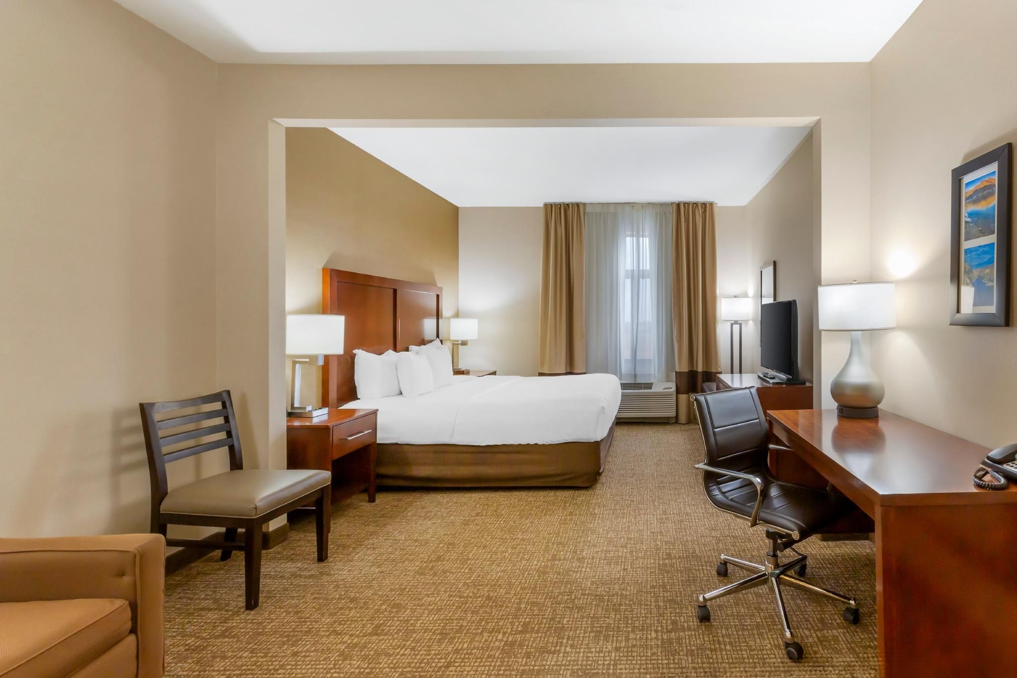 1 King Bed, Nonsmoking room