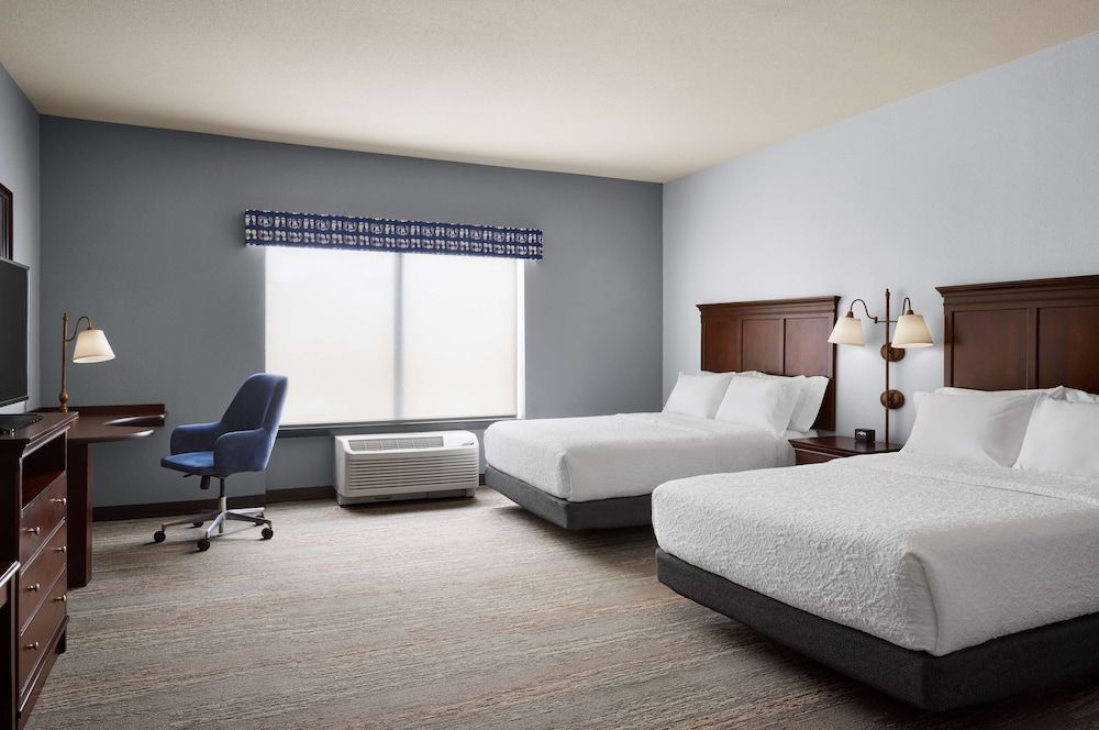 Two Double Beds, Non-Smoking, Accessible