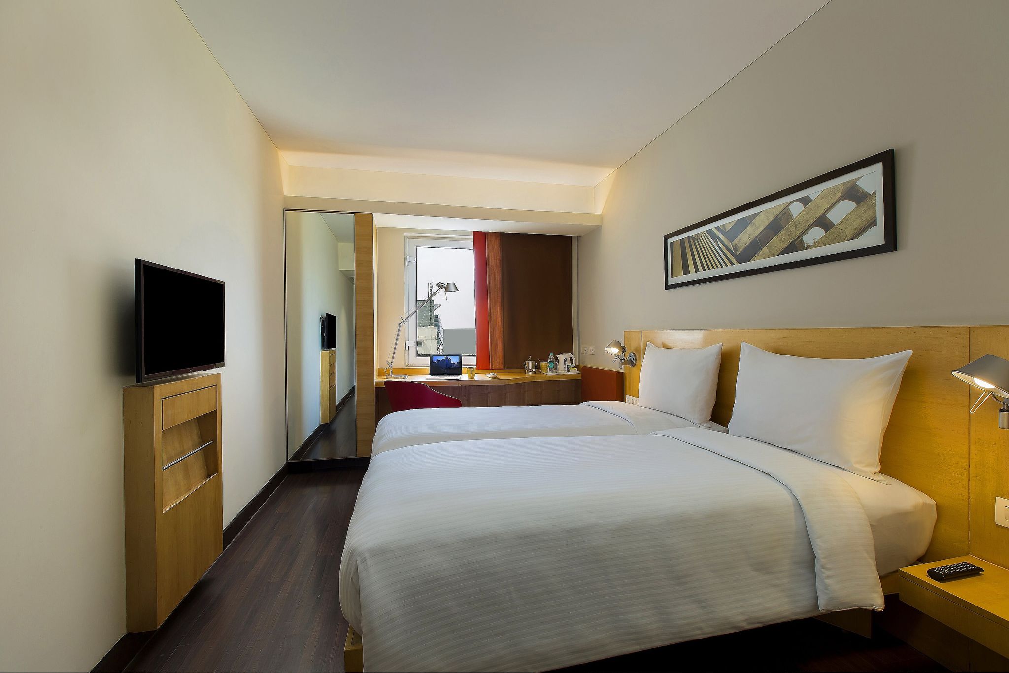ibis Gurgaon Golf Course Road Hotel Standard Twin Room, 2 Twin Beds 3