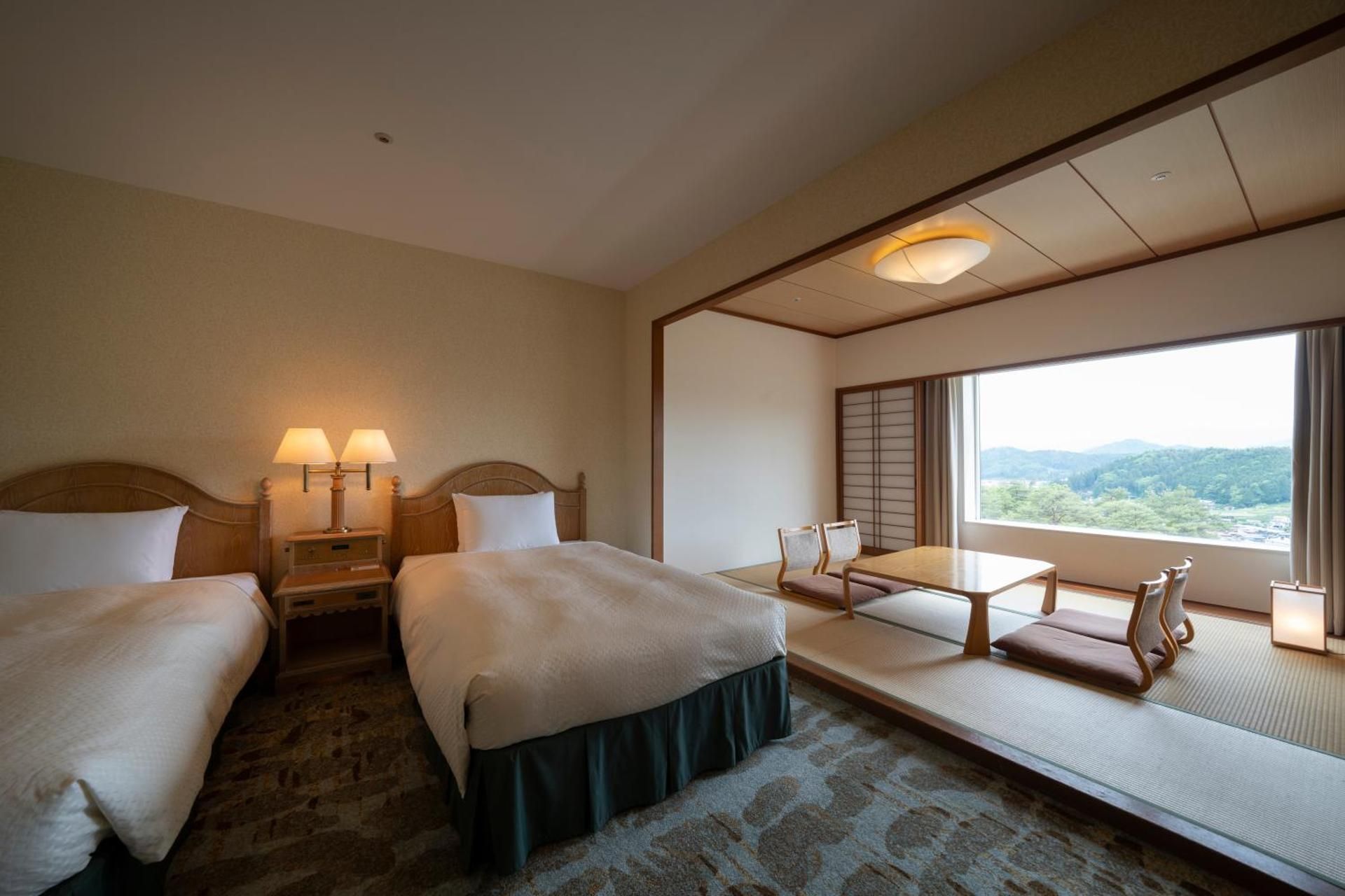 Twin Room with Tatami Area - Non-Smoking