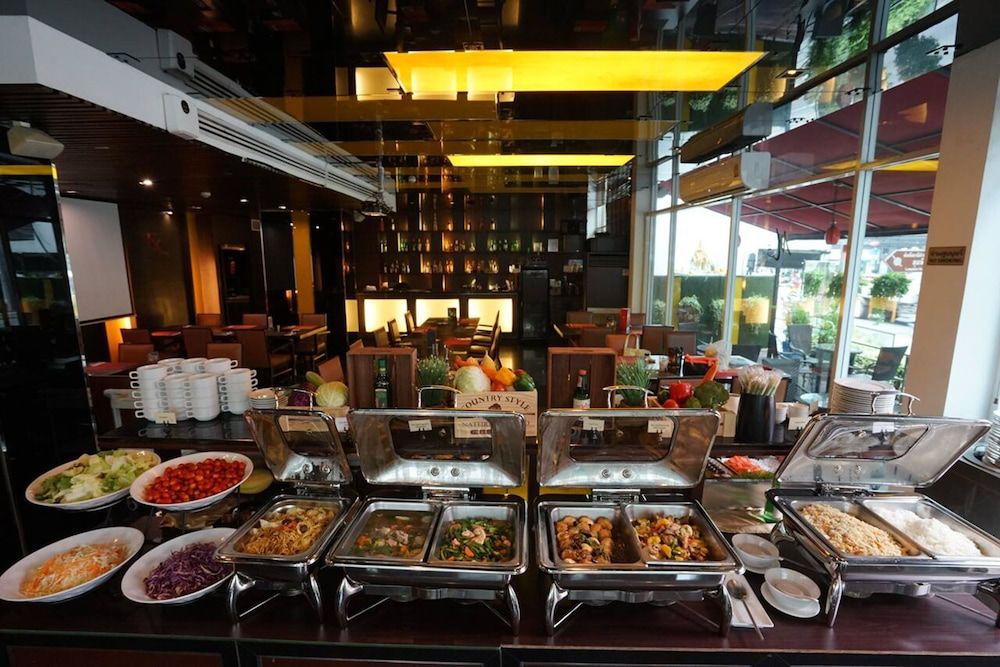 Breakfast buffet