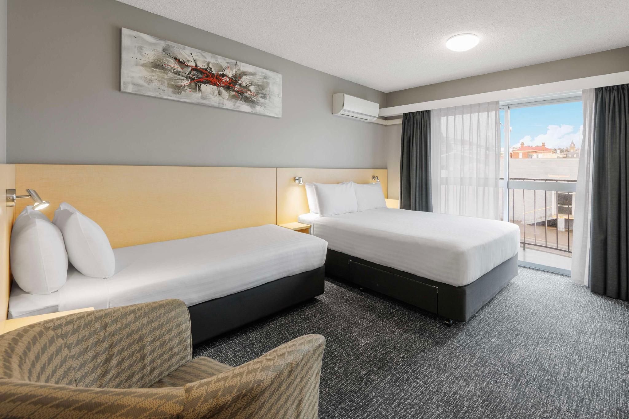 Accessibility - 1 Double 1 Single, Nonsmoking, Accessible Room, Air Conditioning