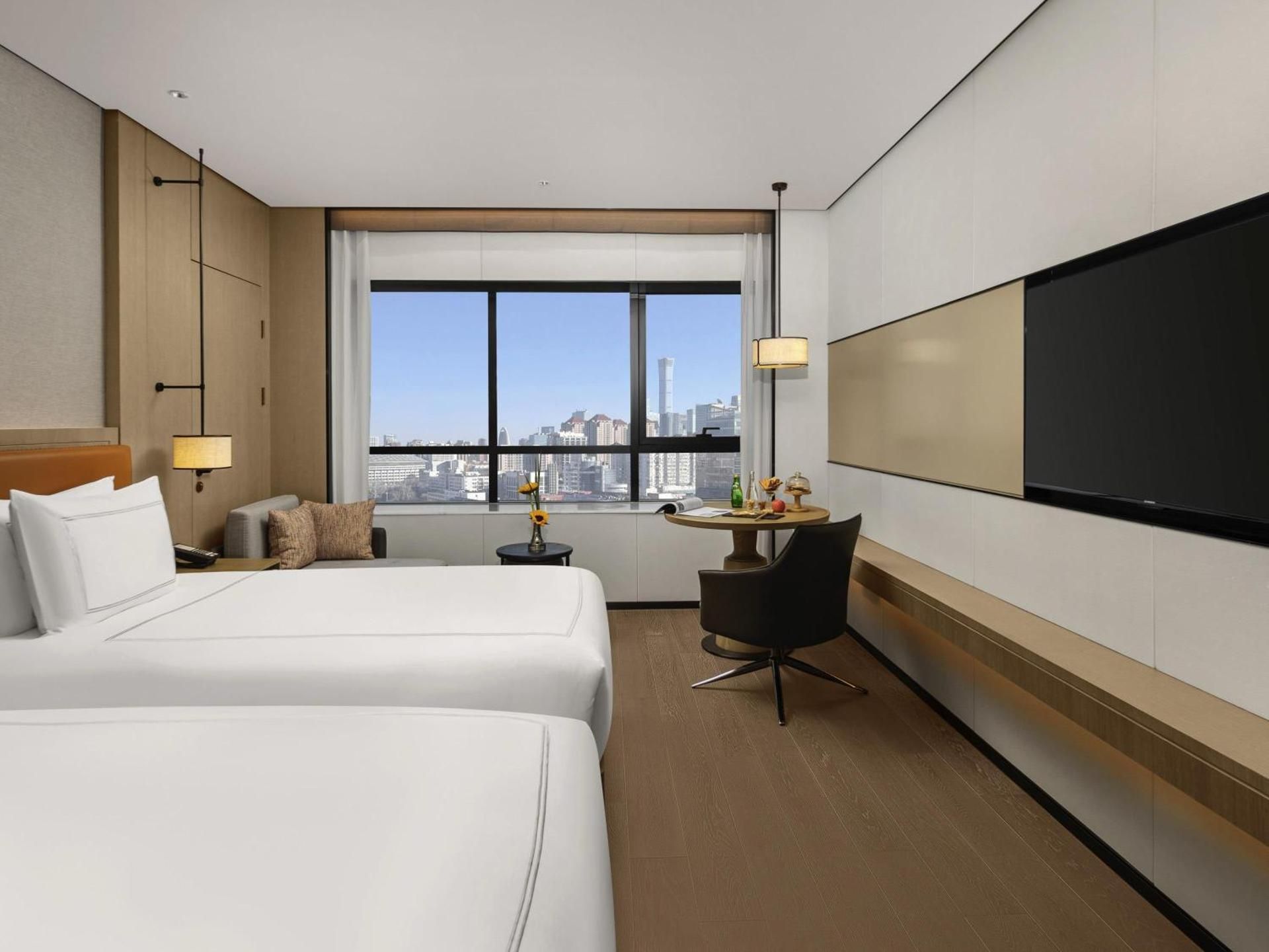 Swiss Advantage Room with Twin Beds, High Floor & City View
