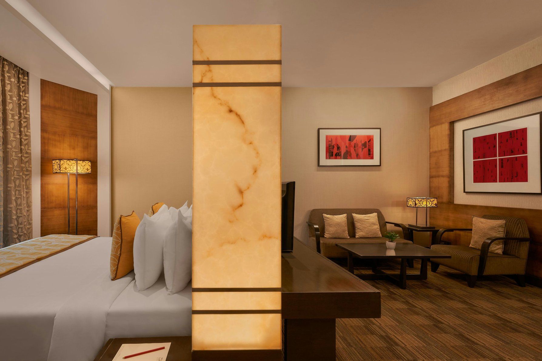 Suite - Bedroom - Separate Living Room