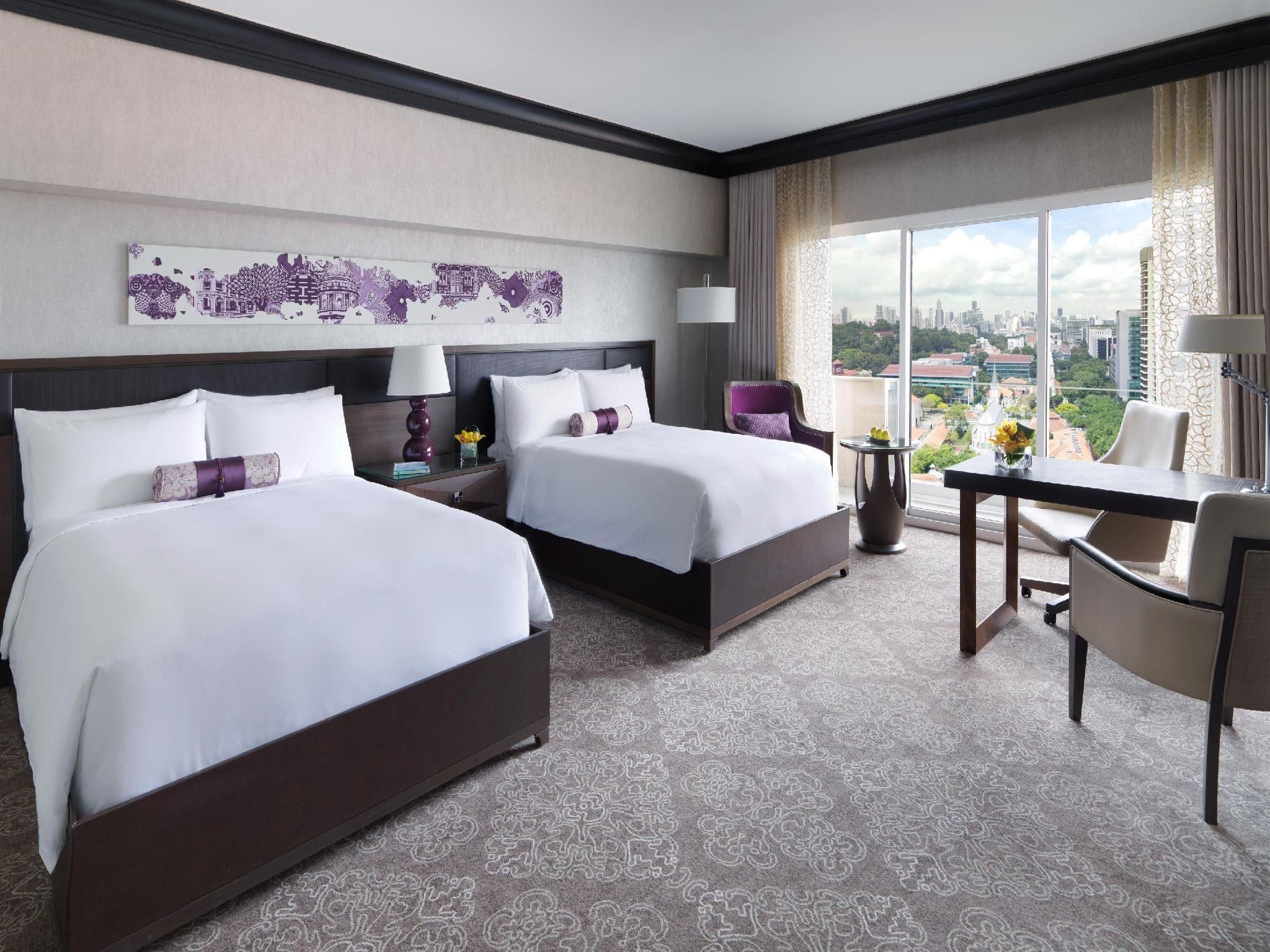 Fairmont, 2 Doubles with Balcony, City View