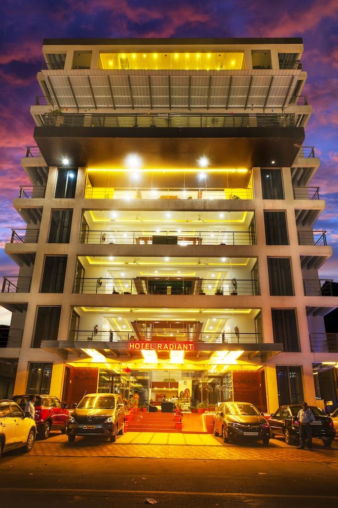 Front of property - evening/night