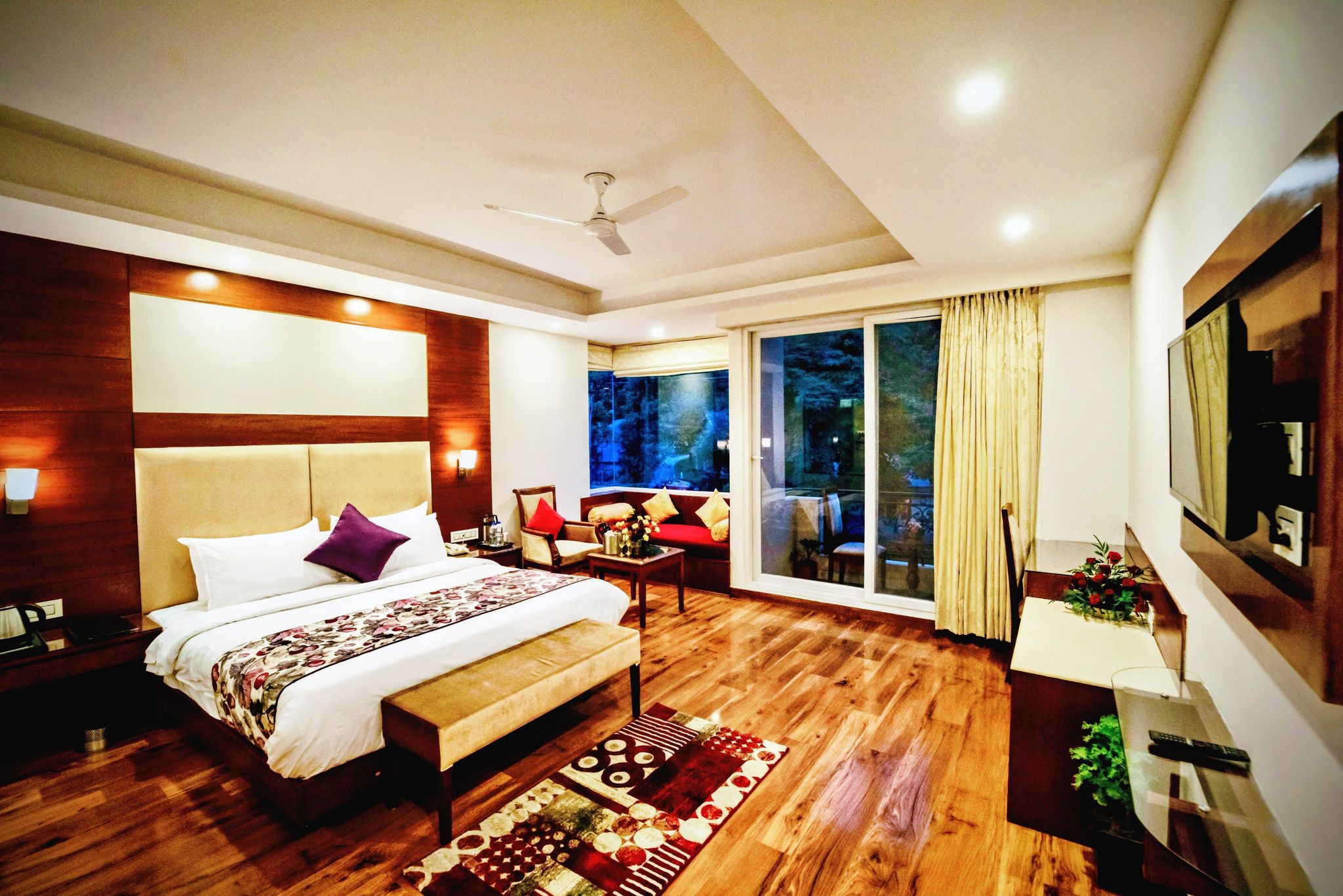 The Allure Grand Resort - A Majestic Riverside Retreat Valley View Room with Private Balcony