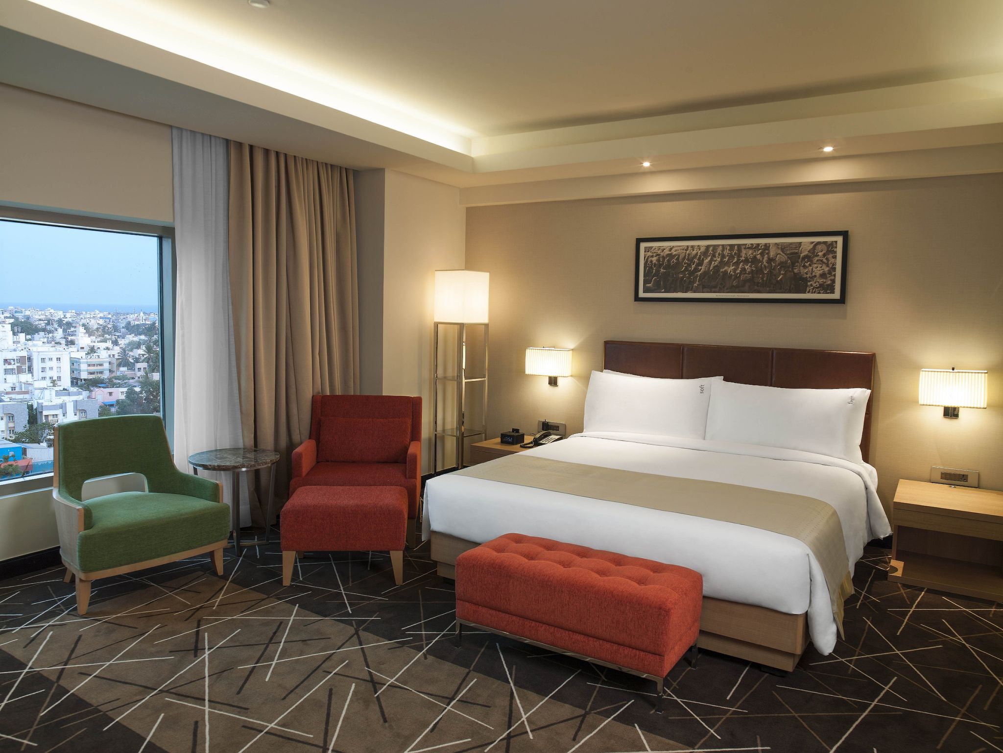 Standard Room, 1 King Bed, Sea View