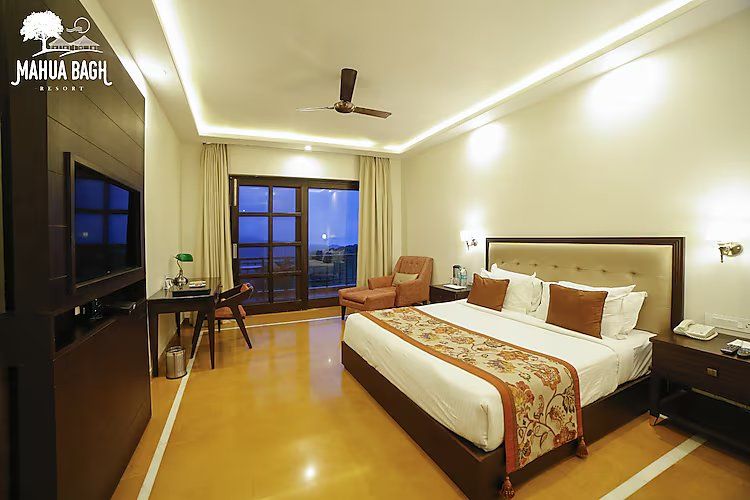 Mahua Bagh Resort  Deluxe Room With Balcony 7