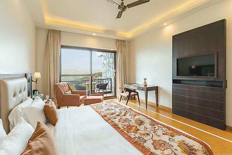 Mahua Bagh Resort  Deluxe Room With Balcony 6