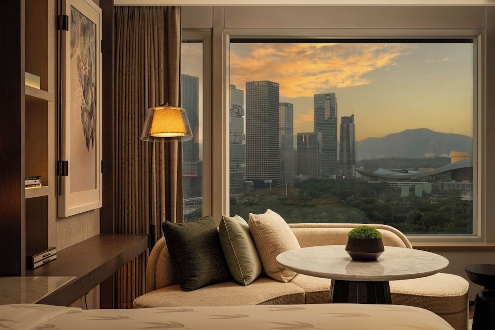 The Ritz-Carlton, Shenzhen Design Garden View King Room 7