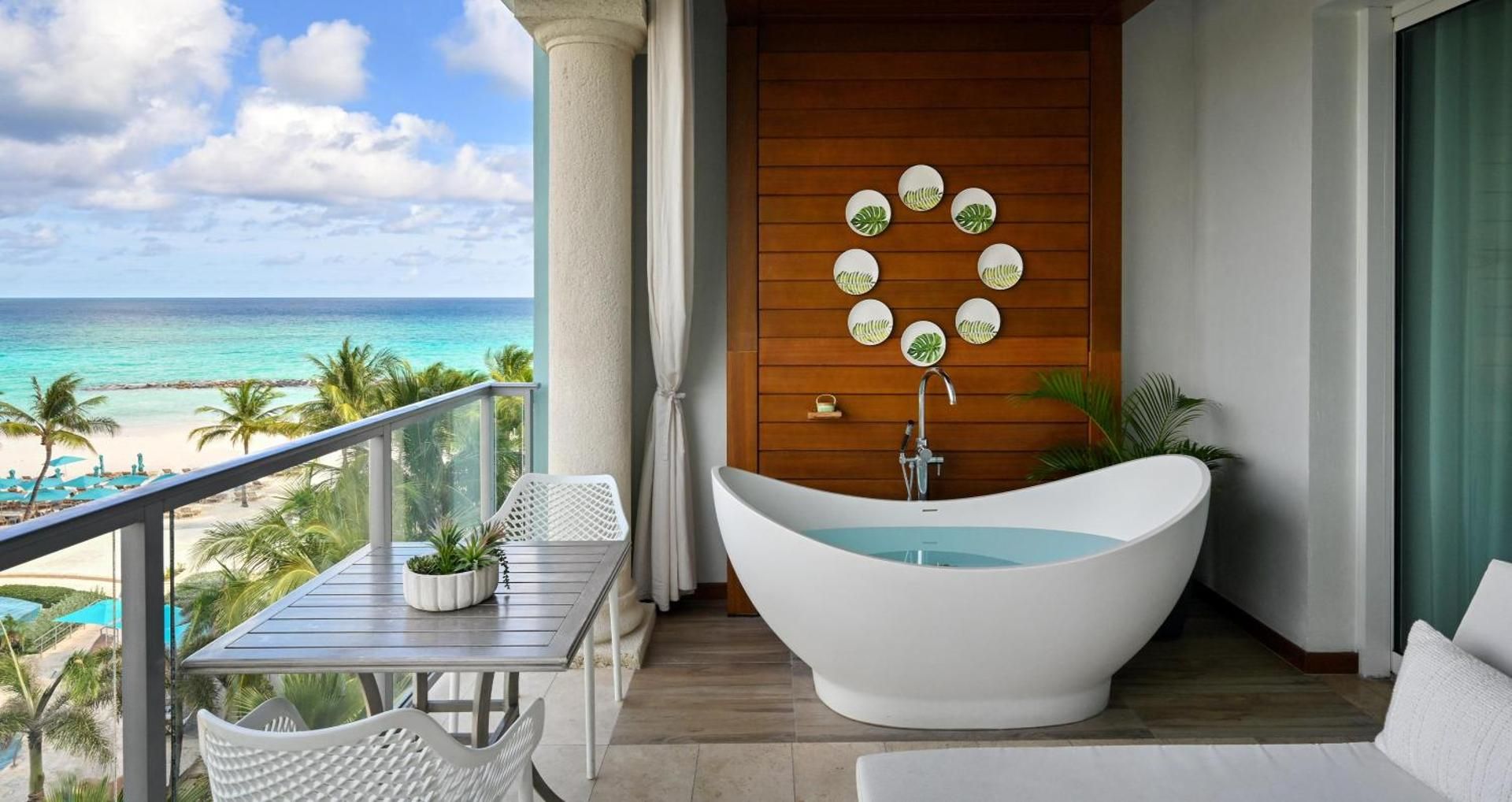 Royal Seaside Crystal Lagoon Penthouse One Bedroom Oceanview Butler Suite w/ Balcony Tranquility Soaking Tub