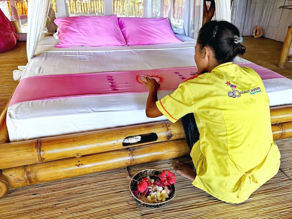 Coconut Garden Beach Resort Panoramic Bungalow, Oceanfront