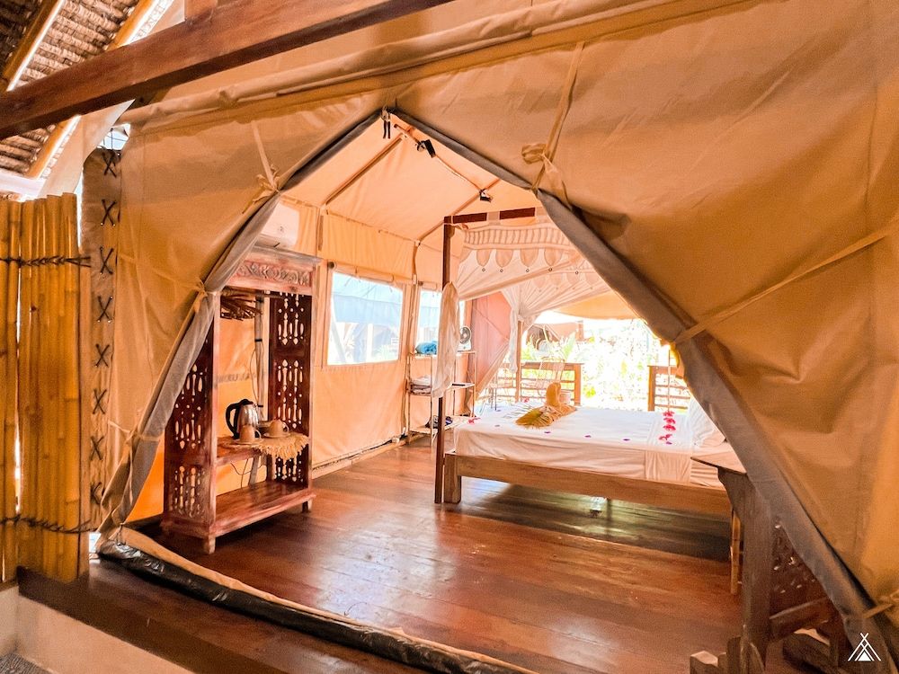 La Cocoteraie Ecolodge- Glamping Luxury Tent, 1 Bedroom, Private Bathroom 10