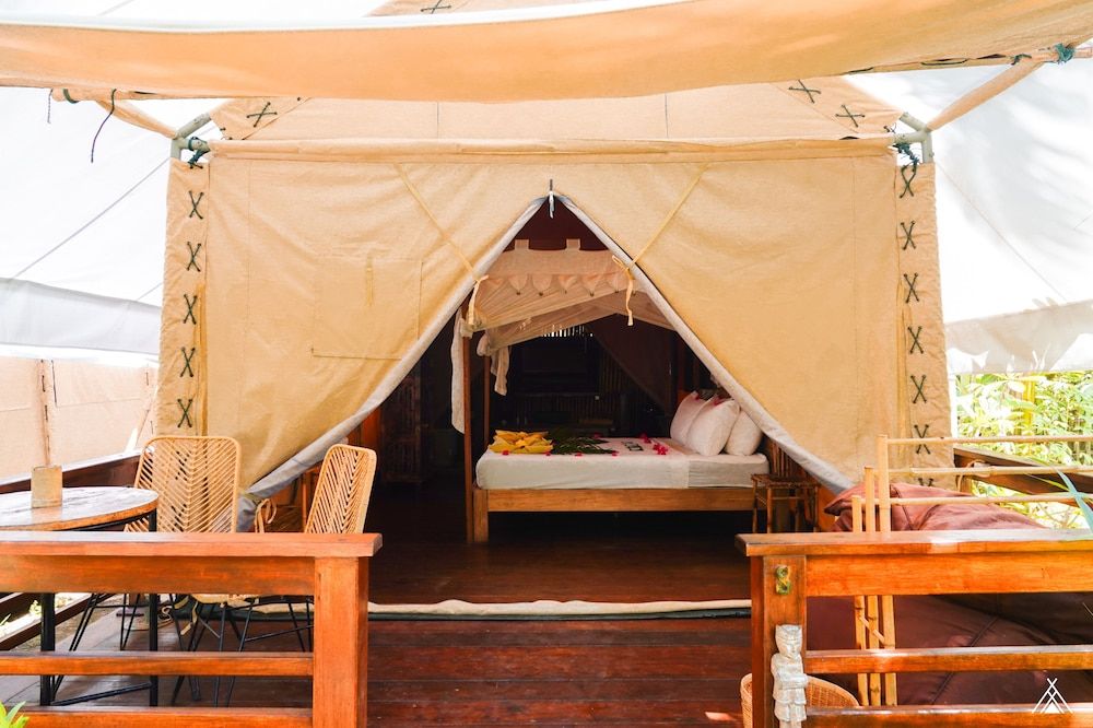 La Cocoteraie Ecolodge- Glamping Luxury Tent, 1 Bedroom, Private Bathroom 9